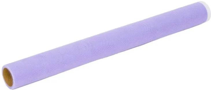 WRZOSOWY TIUL DEKORACYJNY 50 CM NA ROLCE 9,1m DEKORACJA NA STÓŁ ŚLUB PARTY