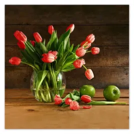 plakaty-50x50-czerwone-tulipany