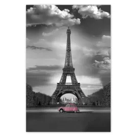 plakaty-80x120-pudrowy-roz-we-francji