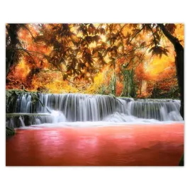 plakaty-50x40-jesienny-wodospad