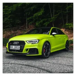 plakaty-50x50-limonkowe-audi-auto