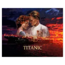 plakaty-50x40-titanic-statek-napis