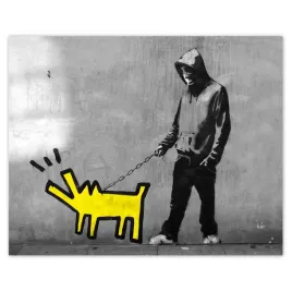 plakaty-50x40-banksy-zolty-piesek