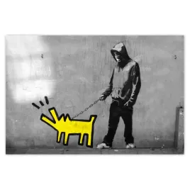 plakaty-60x40-zolty-piesek-banksy-lol