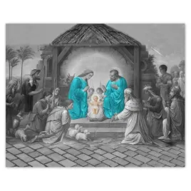 plakaty-50x40-swieta-rodzina-turkus