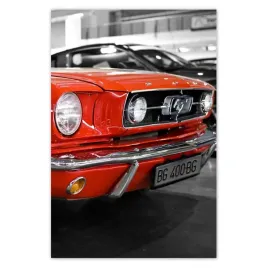 plakaty-40x60-czerwony-mustang