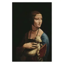 plakaty-40x60-dama-z-lasiczka-gronostaj