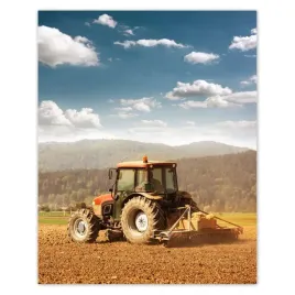 plakaty-40x50-rolnictwo-z-traktorem