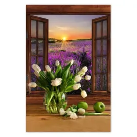 plakaty-80x120-sciana-z-bali-kwiaty