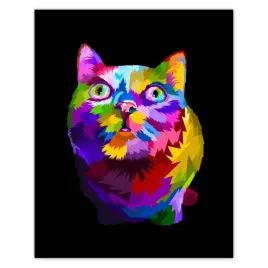 plakaty-40x50-abstrakcyjny-kot