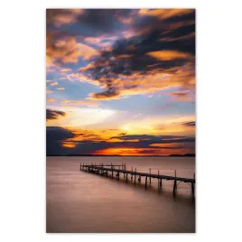 plakaty-80x120-most-jezioro-zachod
