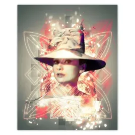 plakaty-40x50-audrey-w-kapeluszu