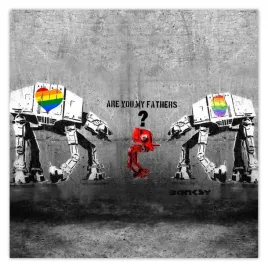 plakaty-70x70-are-you-my-fathers-banksy