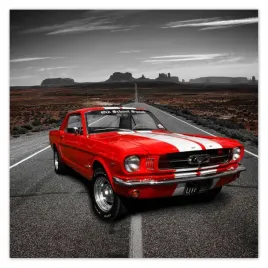plakaty-70x70-ford-mustang