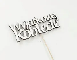 5sztuk-napis-wyjatkowej-kobiecie-pik-bialy-w-kwiaty-ozdoba-dekoracja-orna