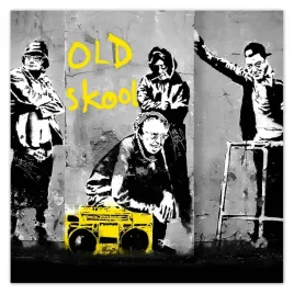 plakaty-70x70-banksy-old-school