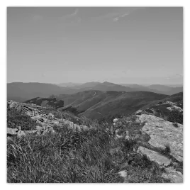 plakaty-70x70-gora-w-bieszczadach