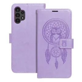 kabura-mezzo-book-do-samsung-a13-4g-lapacz-snow-fioletowy
