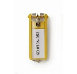 zawieszki-na-klucze-durable-zolte-6-szt