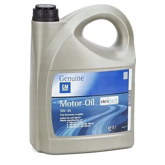 OLEJ GM GENUINE 5W30 5L DEXOS 2 OPEL CHEVROLET SAAB BMW MERCEDES VOLKSWAGEN