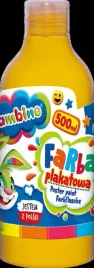 farba-plakatowa-500ml-bambino-w-butelce-zolta
