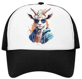 czapka-z-daszkiem-trucker-z-siatka-koza-w-sluchawkach-goat-modna-one-size