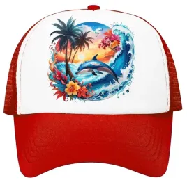 czapka-z-daszkiem-wakacyjna-trucker-z-siatka-delfin-kolorowy-modny-one-size