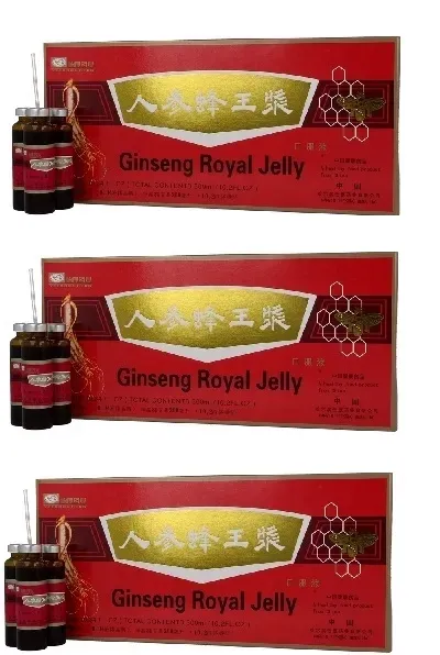 Ginseng Royall Jelly ampułki (10x 10ml) żeń-szeń; Meridian