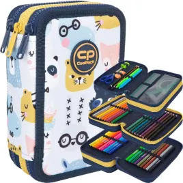 coolpack-piornik-trzykomorowy-wyposazenie-kotki