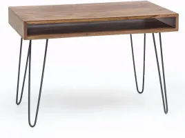 biurko-solidne-drewniane-konsola-110-cm-z-polka