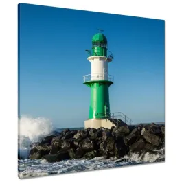 obrazy-60x60-latarnia-morska-morze