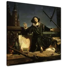 obrazy-60x60-astronom-kopernik-rozmowa