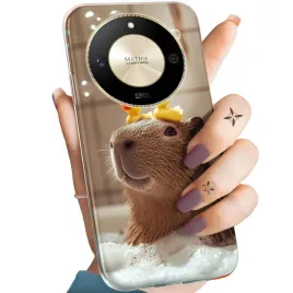 etui-do-huawei-honor-x50-5g-magic-6-lite-wzory-kapibara-urocza-zwierzak