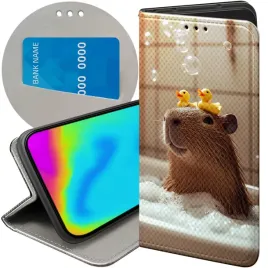 etui-z-klapka-do-huawei-honor-magic-5-pro-wzory-kapibara-urocza-zwierzak