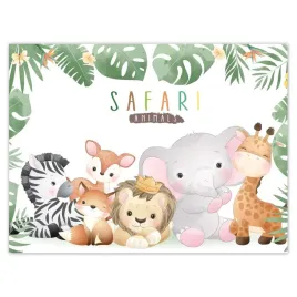 plakaty-40x30-slodkie-zwierzatka-z-safari