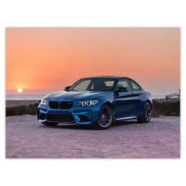 plakaty-40x30-pejzaz-bmw-zachod-slonca