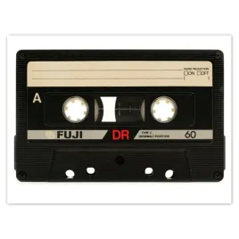 plakaty-40x30-kaseta-magnetofonowa