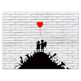 plakaty-40x30-banksy-sterta-broni-balon