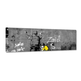 obrazy-150x50-banksy-dziewczynka