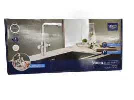 bateria-kuchenna-stojaca-grohe-blue-pure-minta-srebrna