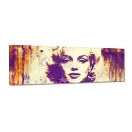 obrazy-150x50-marilyn-monroe-fioletowa