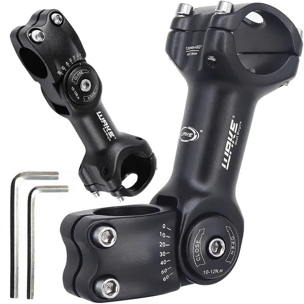 Mostek rowerowy 110 kierownicy 31,8mm regulowany ahead 28,6 wspornik rower