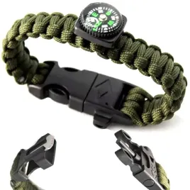 bransoletka-survivalowa-5w1-bransoleta-survival-kompas-khaki-zielona