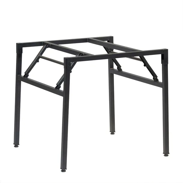STELAŻ METALOWY SKŁADANY ROZKŁADANY PODSTAWA STOŁU STOLIKA 75x75cm H LOFT