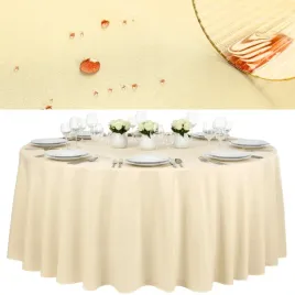 obrus-plamoodporny-bezowy-gladki-na-stol-okragly-fi320cm-poliester-180g