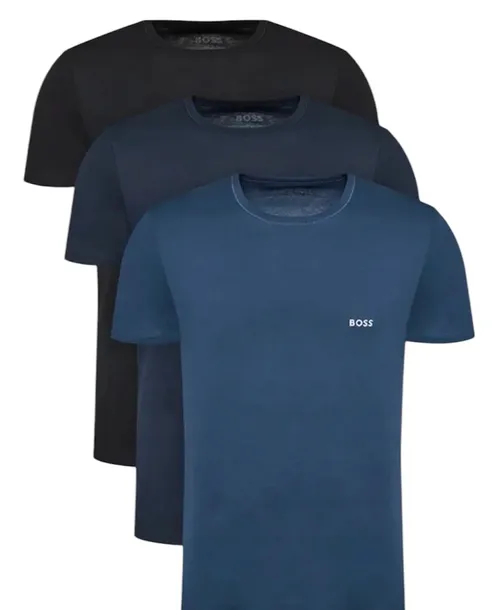 Zestaw 3-pak t-shirty męskie Regular Fit bawełniane BOSS r.XXL