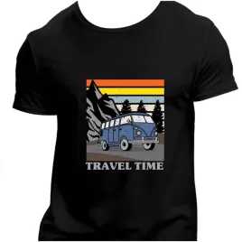koszulka-meska-czarna-nadruk-travel-time-4xl