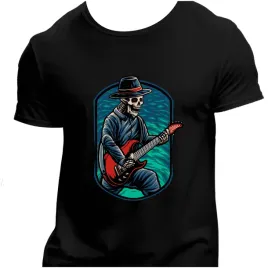 koszulka-meska-czarna-nadruk-szkielet-z-gitara-3xl