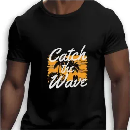 koszulka-meska-czarna-nadruk-catch-the-wave-4xl