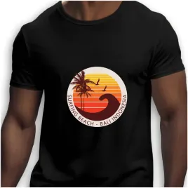 koszulka-meska-czarna-nadruk-surfing-beach-bali-indonesia-3xl